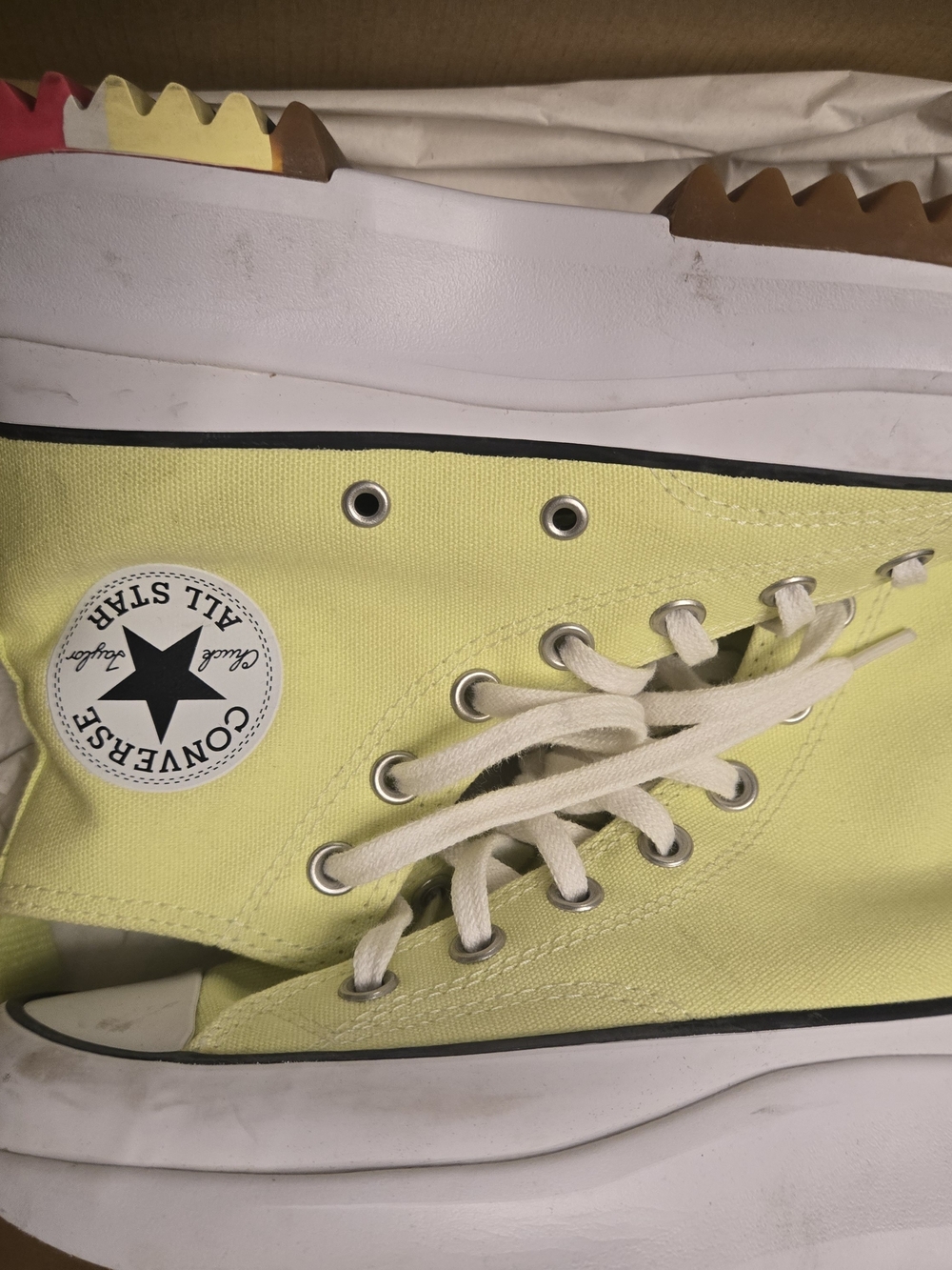 Converse Kids' Chuck Taylor High Top Sneakers - Yellow Canvas